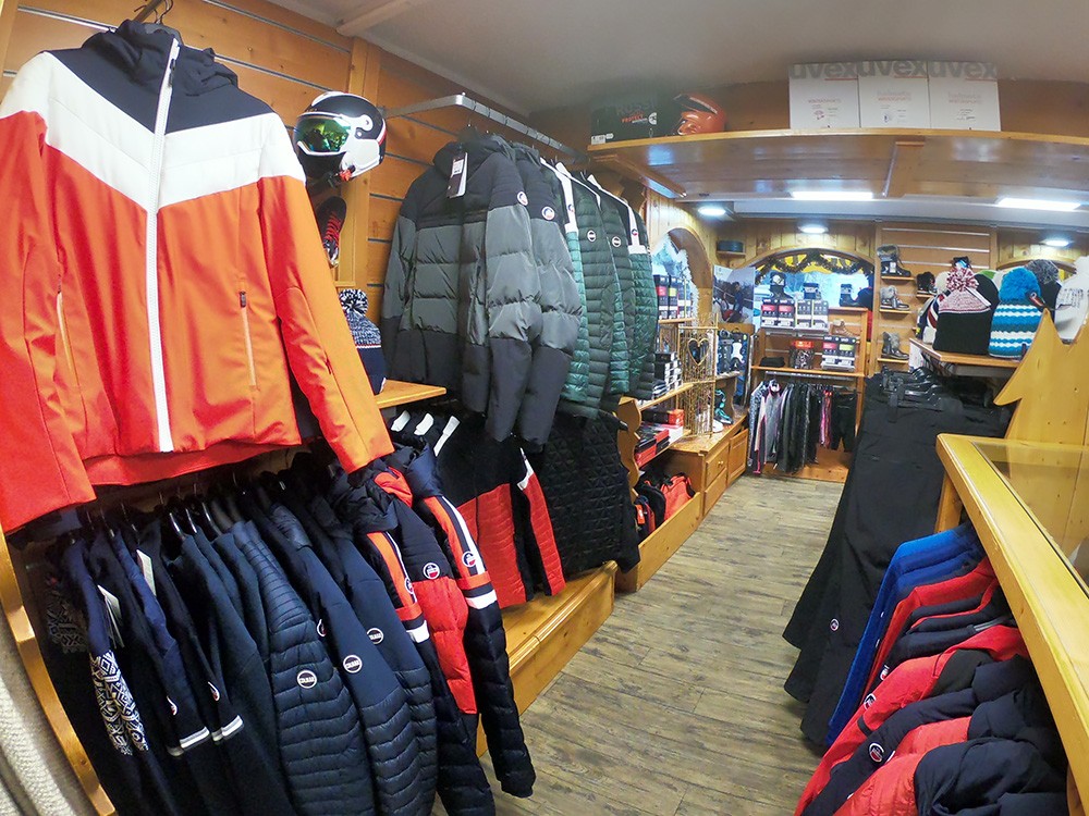 Sport shop in Courchevel Le Praz